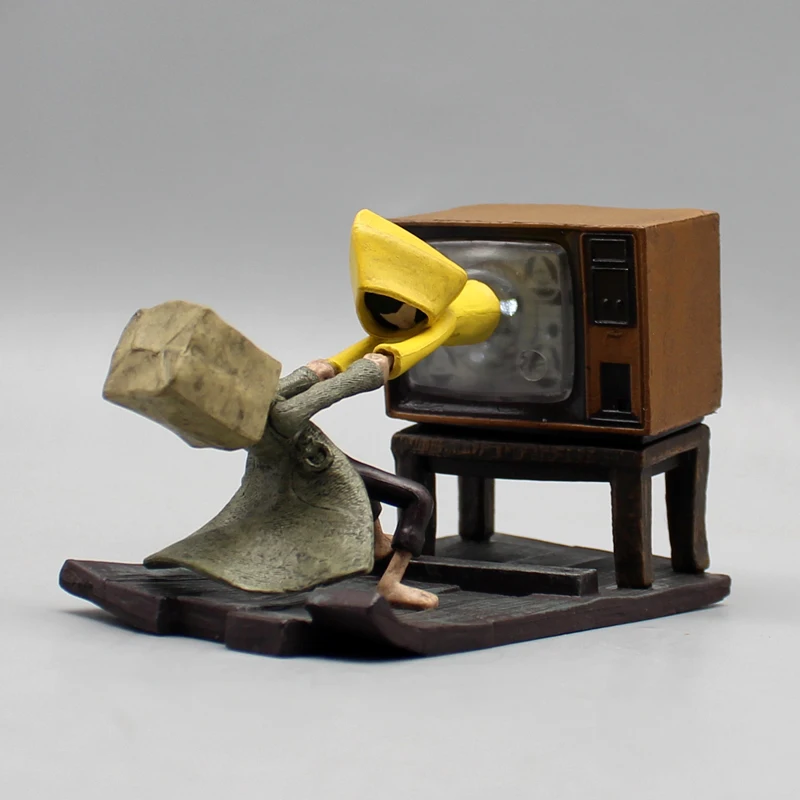 Kleine Albtraum Anime Figur sechs Figuren Mono Figur PVC gk Statue Modell Puppen Sammlung Raum Ornament Spielzeug Weihnachts geschenke