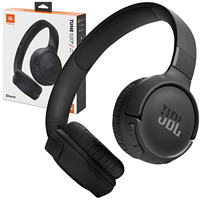 JBL 520BT BLACK HEADPHONES WIRELESS BLUETOOTH MICROPHONE