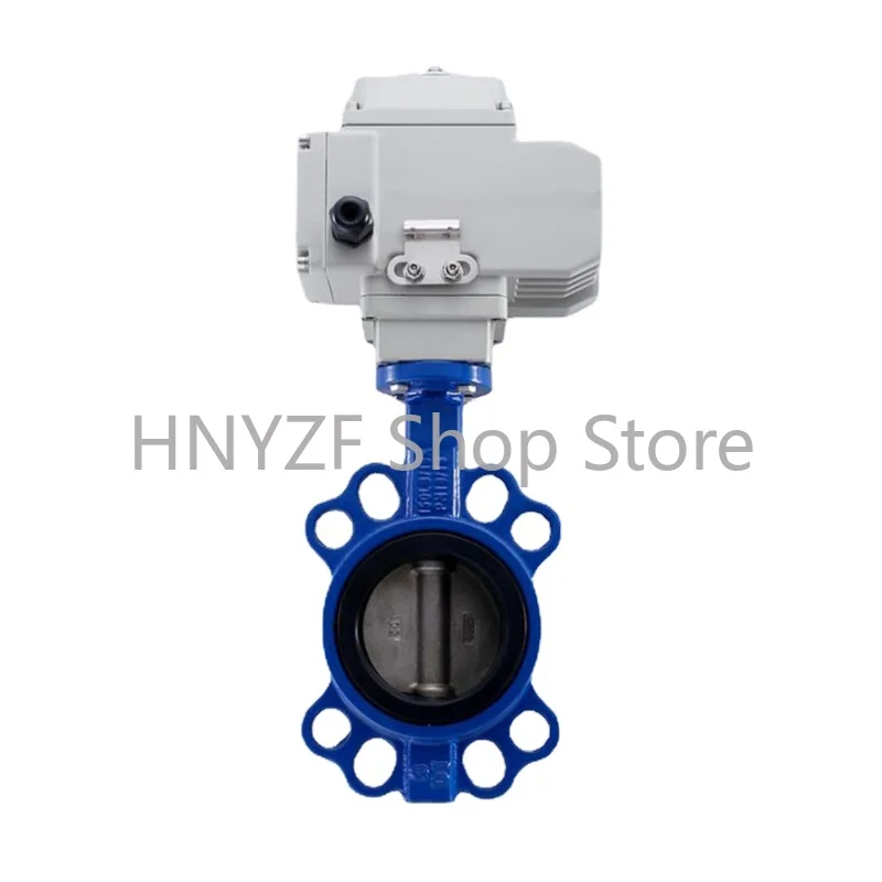 

Electric Flange Butterfly Valve D971X-16 Clamp Soft Seal Water Valve Actuator Valve DN50 65 80 200