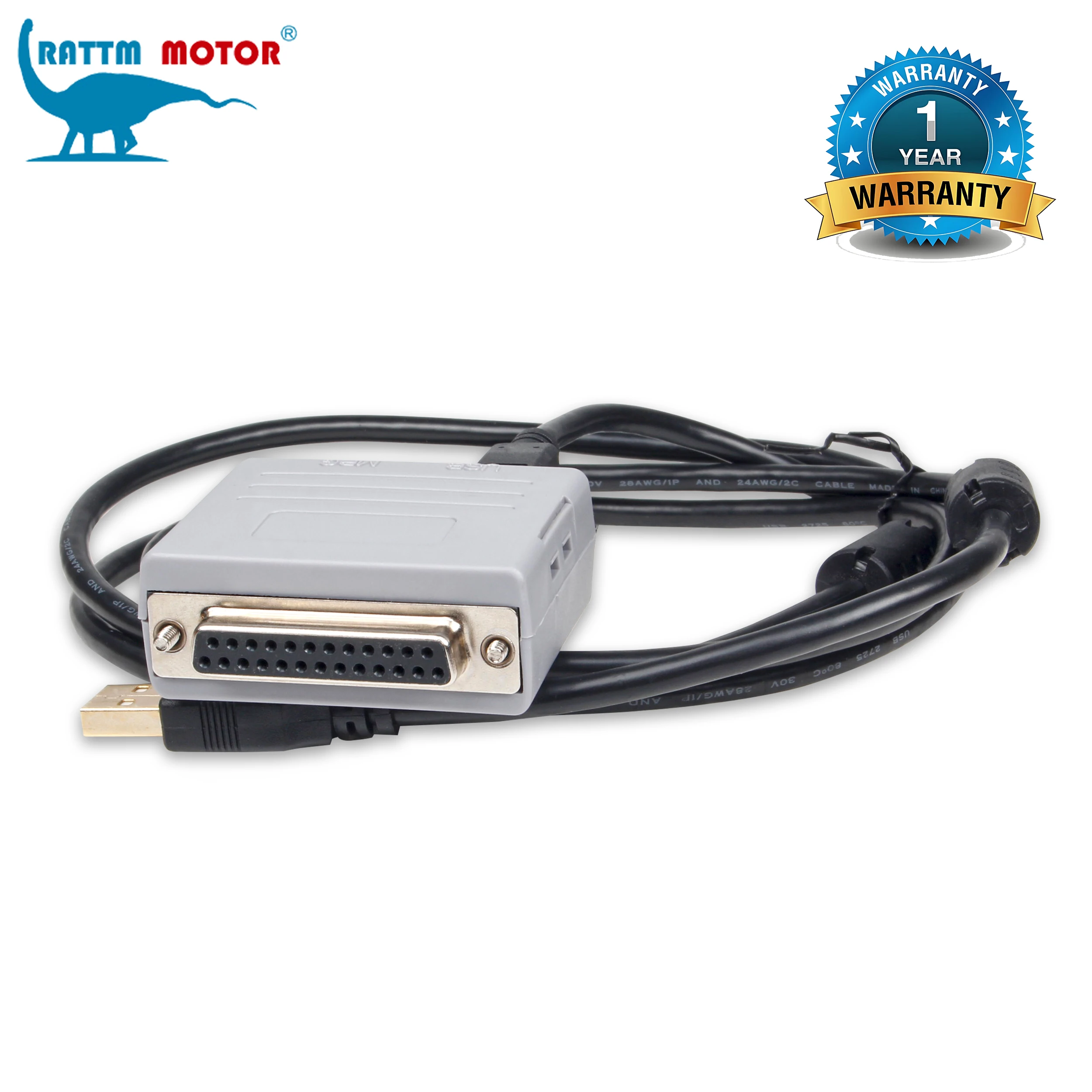 NC200 New RTM200 USB Motion Controller (200 KHz): LPT Parallel Port to USB Adapter for Mach3 CNC Control System