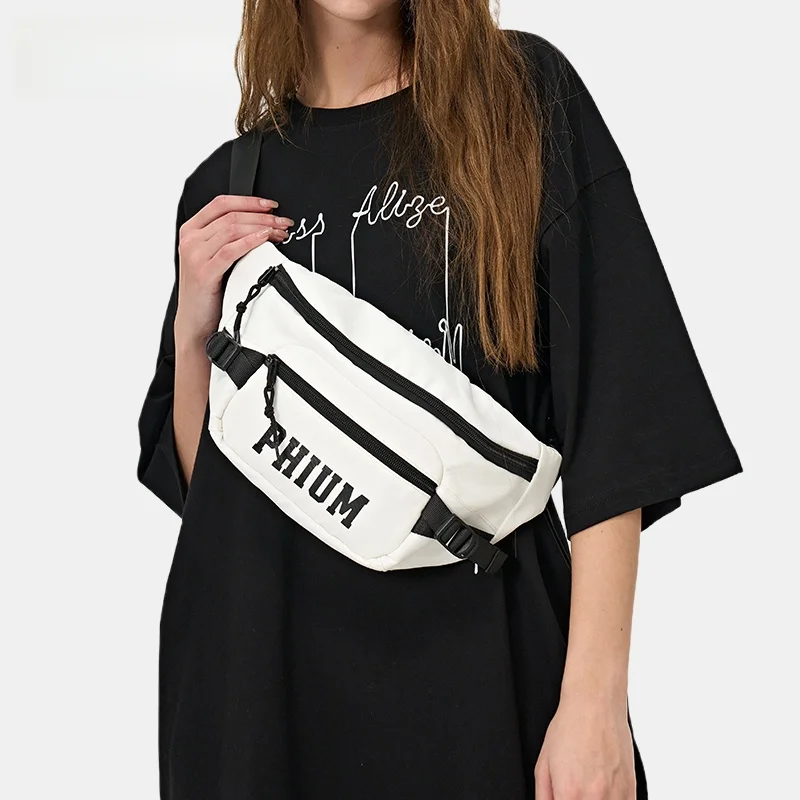 phium-軽量クロスボディチェストバッグ女性用カジュアルファッション通勤シングルショルダーバッグアウトドアサイクリングウエストバッグ