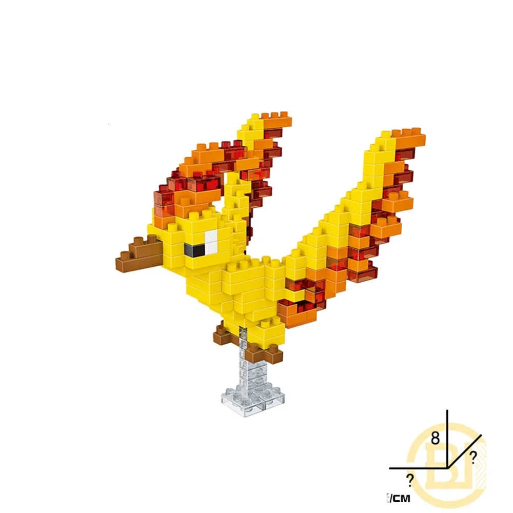 Pokemon Kleine Bausteine Pokemon Nanoblock Cartoon Pikachu Lernspiel Grafiken Pokemon Spielzeug für Kinder Geburtstag – Detail 3