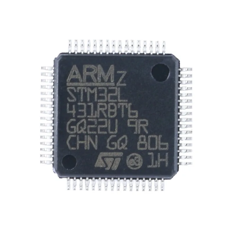 Original Genuine STM32L431RBT6 LQFP‑64 ARM Cortex‑M4 32‑Bit Microcontroller MCU