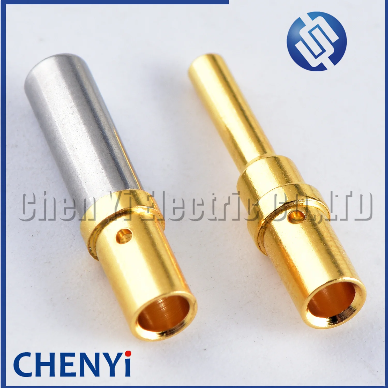 DTP series Stainless Steel Gold Plate Pin Size 14AWG to 12AWG Automotive Terminal 0460-220-123 0462-210-1231 For Deutsch CUMMINS