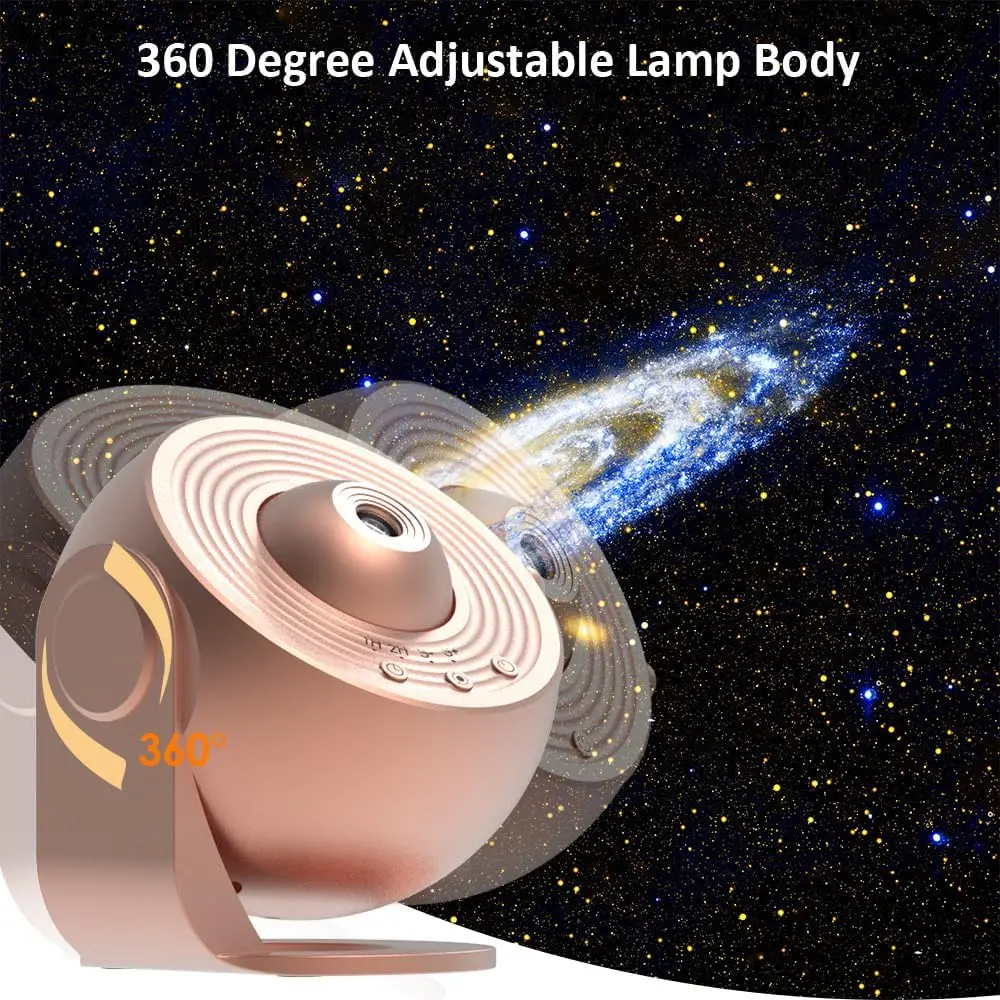 Planetarium Projector LED Night Light Ceiling Galaxy Projector 360° Rotate Star Projector Lamp For Kids Adult Room Decorative