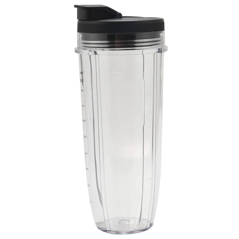 A20M 2X Juicer Accessories 32OZ Cup And Spout Lid For Ninja BL480 / BL490 / BL640 / BL680 Auto IQ Series Juicer