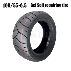 11 Inch 100/55-6.5 Tire Gel Self-healing Tyre for Electric Scooter 90/65-6.5 100/65-6.5 Upgraded Anti-puncture Tubeless Tires