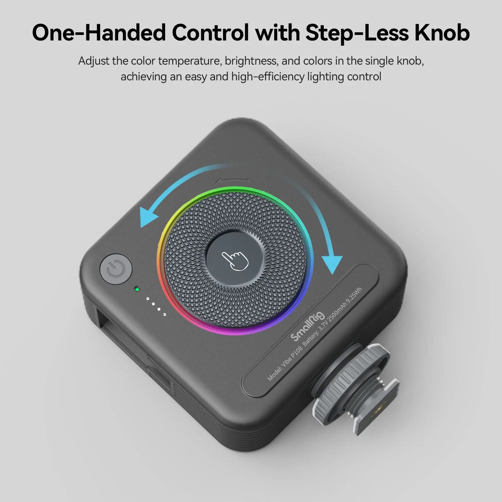 SmallRig Vibe P80 LED RGB Video Mười Hai Hiệu Ứng Ánh Sáng Cho Sony Canon Nikon Camera Giày Lạnh Phụ Kiện Đa Năng