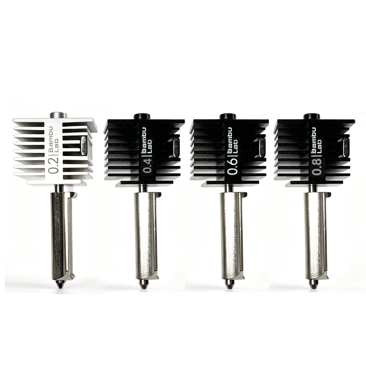

Hotend Kit For Original Bambu Lab A1/A1 Mini Fast Speed Hot End Assembly 0.2/0.4/0.6/0.8mm Hardened steel Nozzle 3D Printer Part