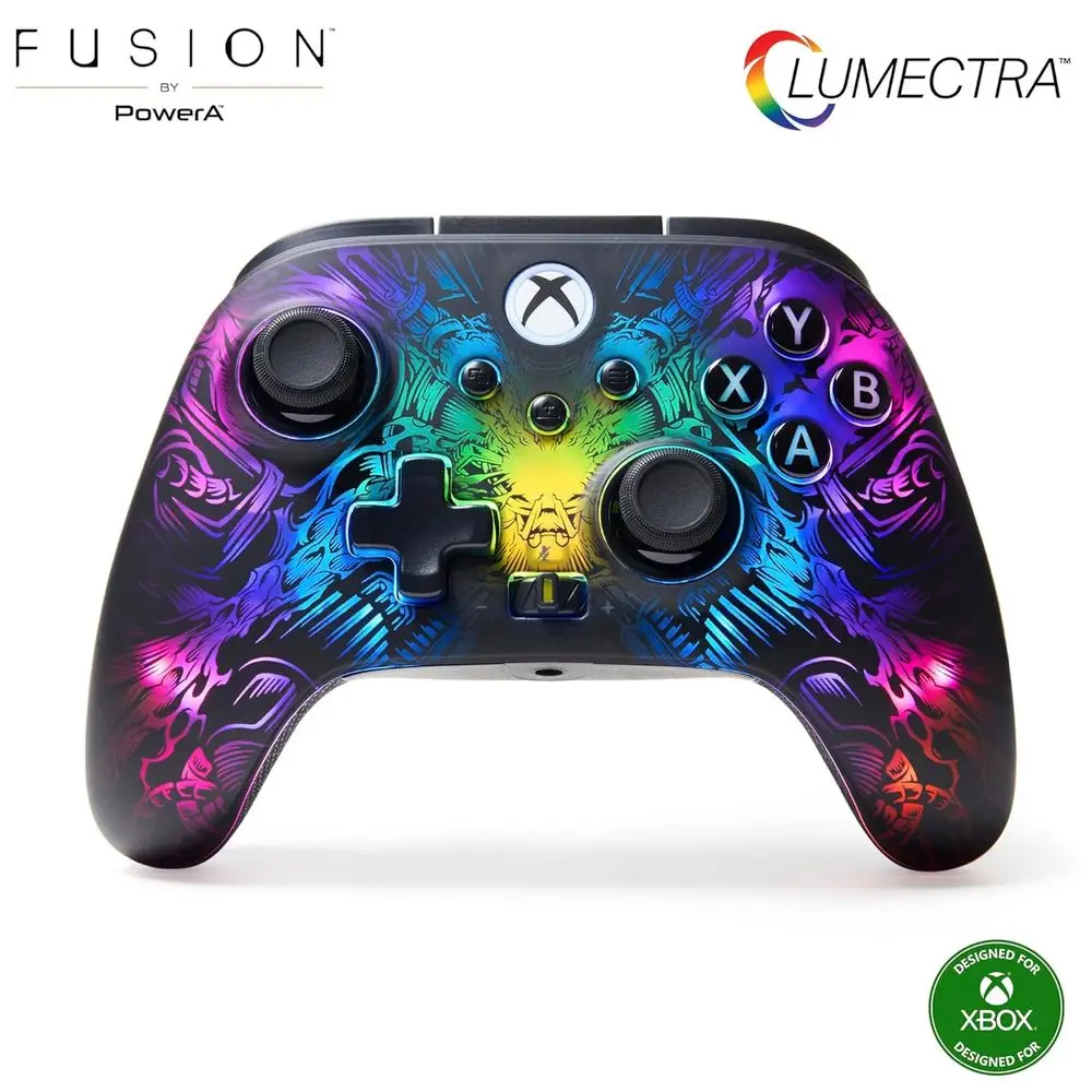 

Wireless Gaming Controller with RGB, Adjustable Thumbsticks, Hall Effect, Low Latency, Mappable Buttons, Compatible with Xbox an