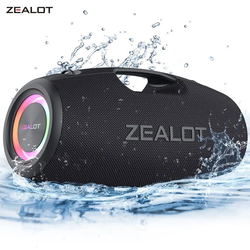 Image of ZEALOT-S78 120W Bluetooth-Lautsprecher Ausgangsleistung Bluetooth-Lautsprecher mit Hervorragender Bassleistung HiFi-Lautsprecher