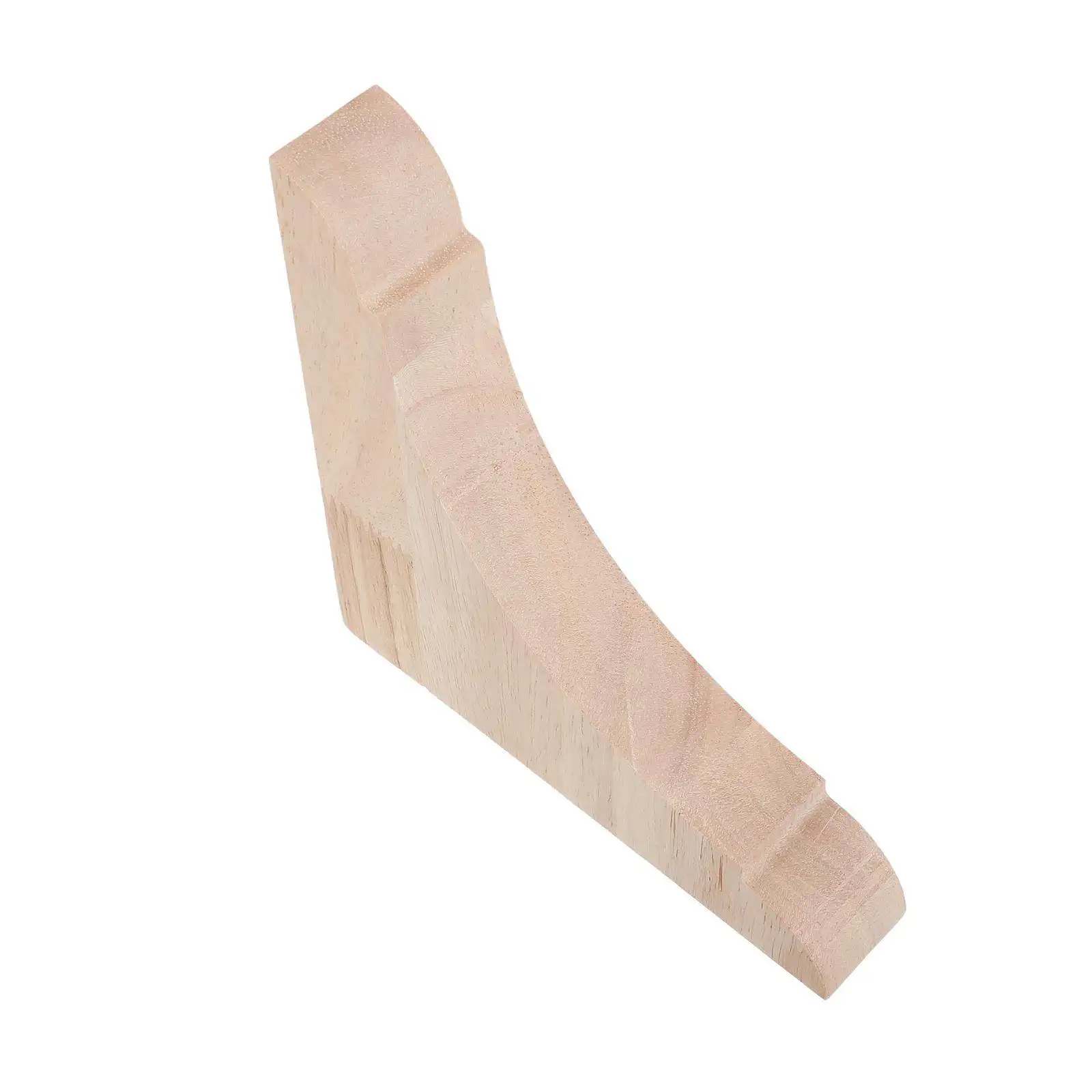 Wood Shelf Brackets Triangle Wall Mount Solid L Shape Floating Shelf Support Strong for Kitchen Bookshelves Storage Organizer
