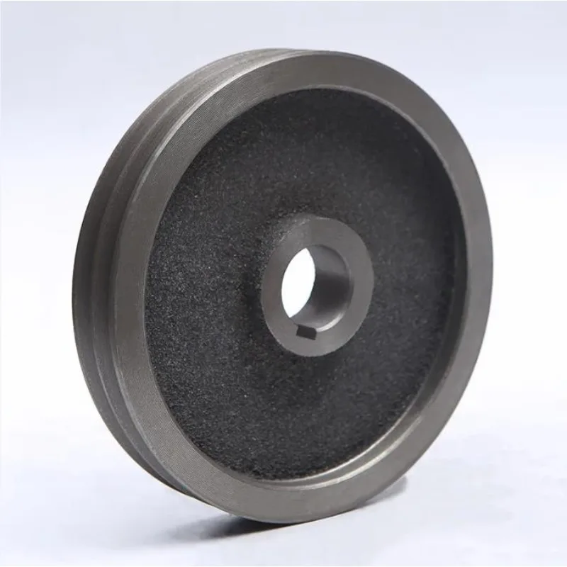 1 قطعة فتحة واحدة الخامس حزام بكرة ضياء 90 مللي متر-280 مللي متر نوع بكرة المواد الحديد الزهر أداة السلطة الملحقات #1