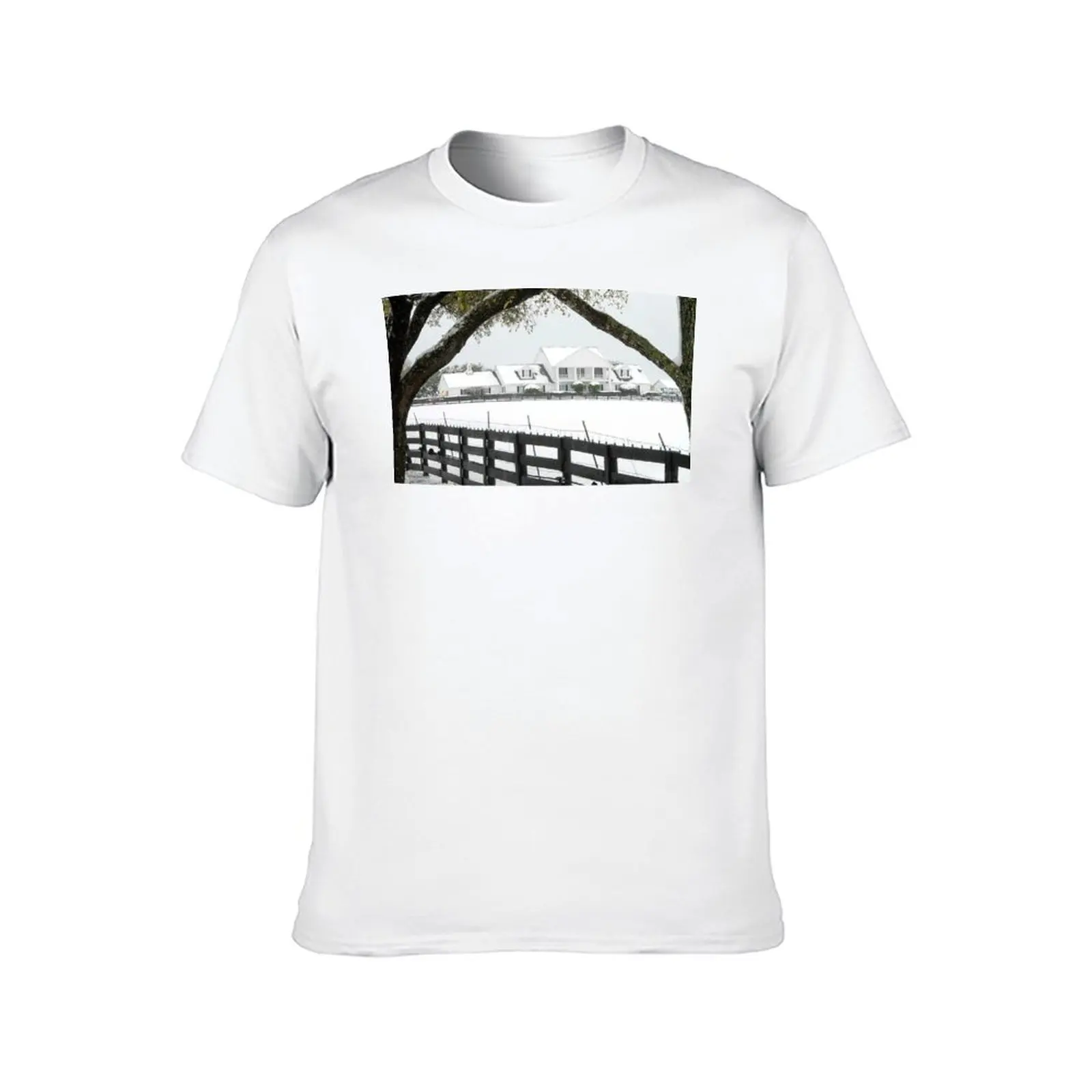 Southfork Ranch Home of Dallas - TV Mini-Series T-Shirt anime t shirts oversize man t shirt cotton T-Shirt