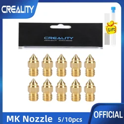 Creality Hotend Extruder MK Brass Nozzle Kit 0.4mm 5/10Pcs/Set for CR-6 SE / Ender-3 Series / Ender 5 Series Printer