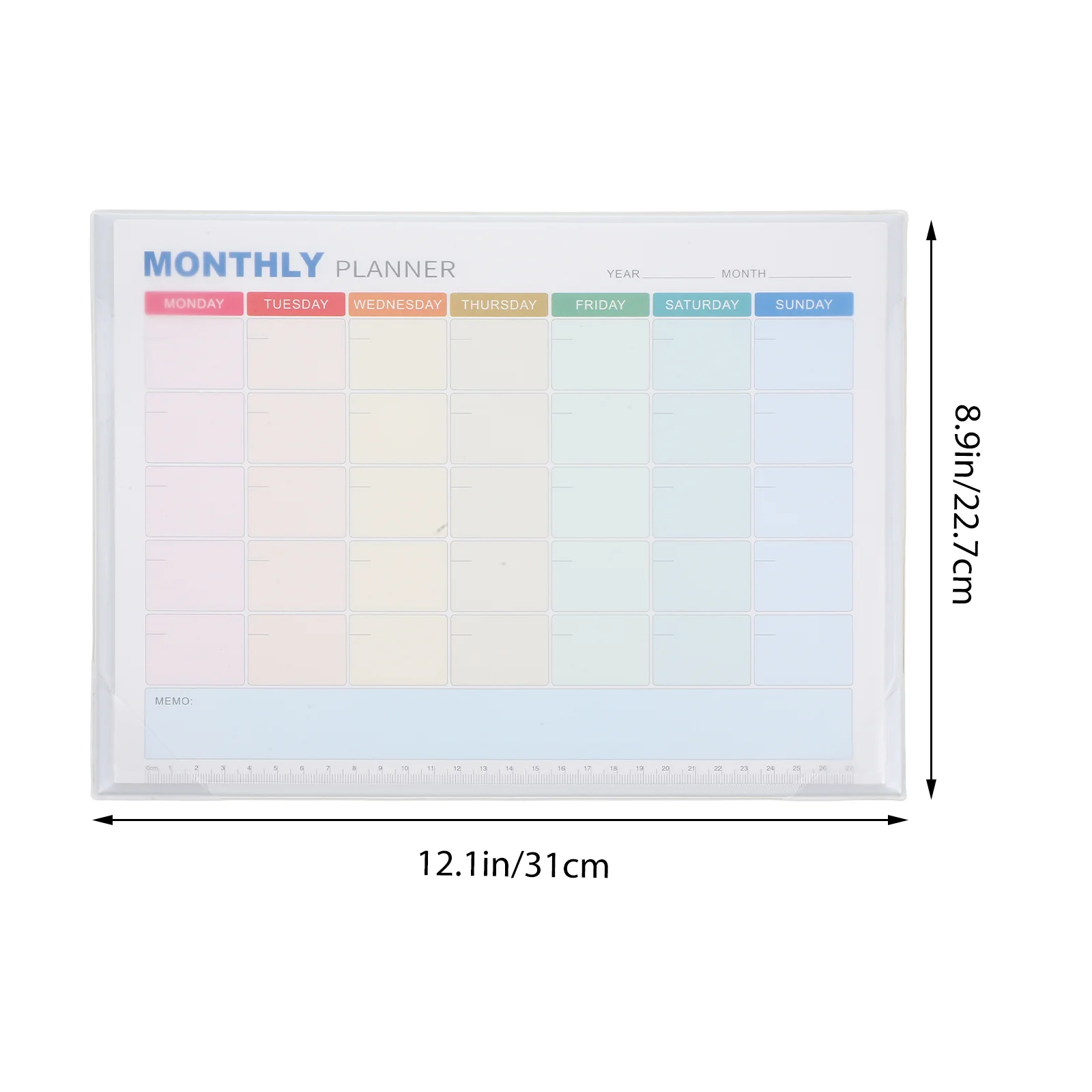 Horario mensual, libros de citas, planificador semanal sin fecha, clarear el cuaderno, calendario de comida, mente, otro libro/volumen