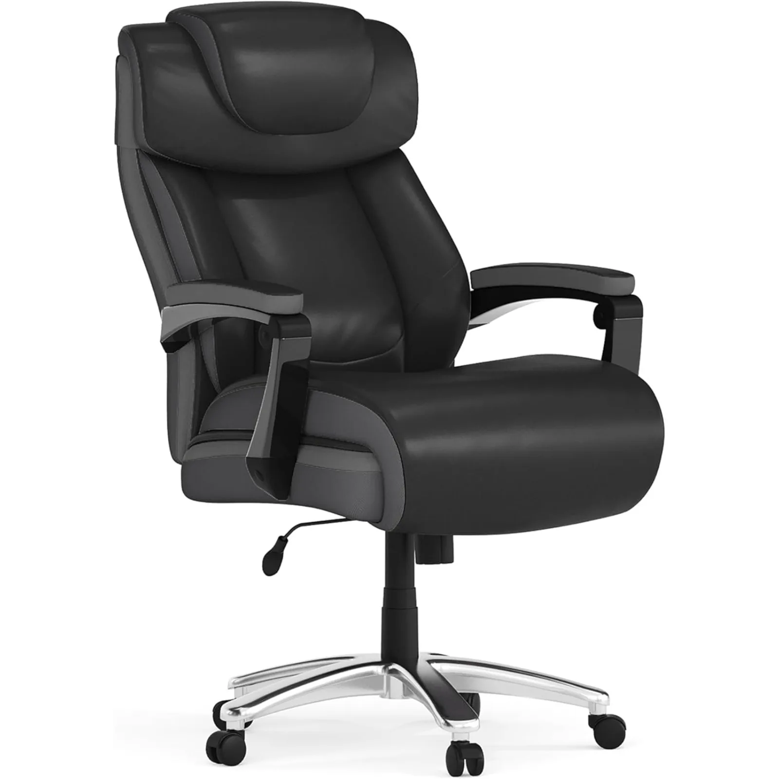 

US Hercules Series High-Back Swivel LeatherSoft Office Chair, Ergonomic Executive Chair with Headrest and