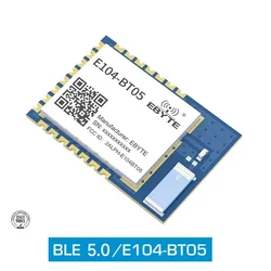 5PCS Bluetooth EBYTE Serial To Ble Slave Module Ble5.0 UART SMD E104-BT05 Transparent Transmission Low Power Transceiver
