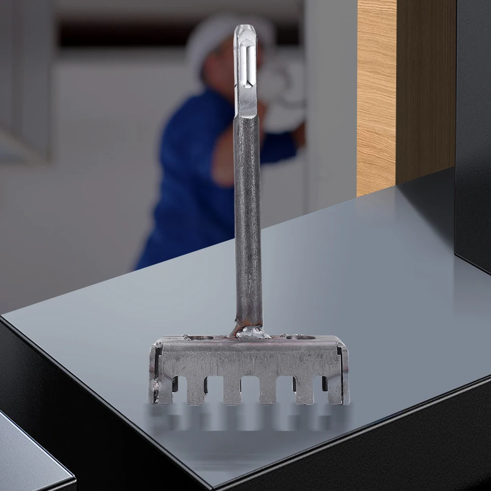 86-Type Wall Square Hole Cutter Electrical Box Hole Socket Puncher Tool (Black)