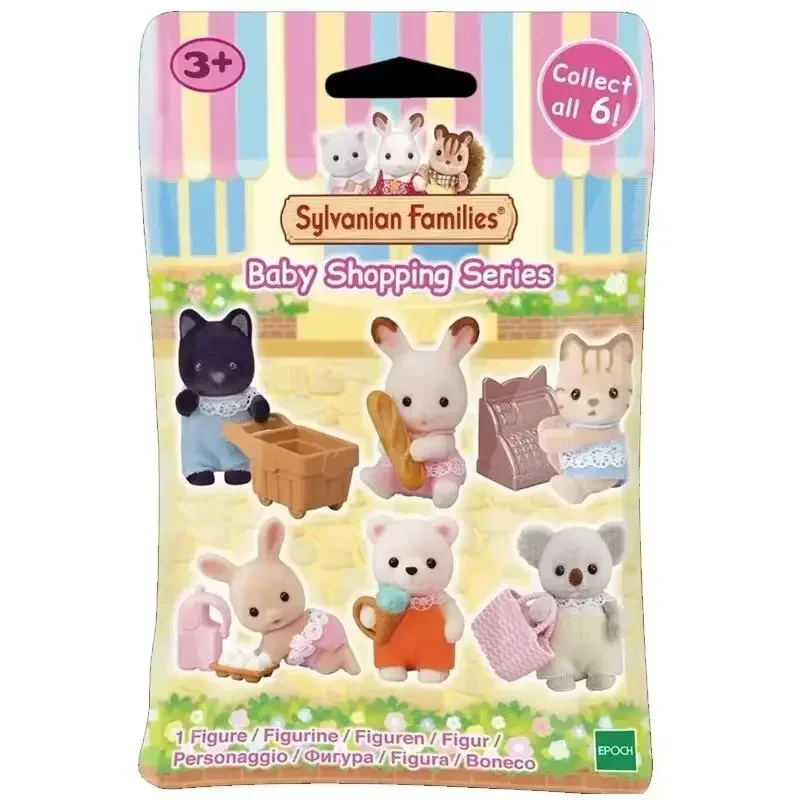 Sylvanian Family Shopping Cake Magic Fruit Series Anime Figur Ternurine Sylvanian Families Baby Doll Maßgeschneidertes Weihnachtsgeschenk