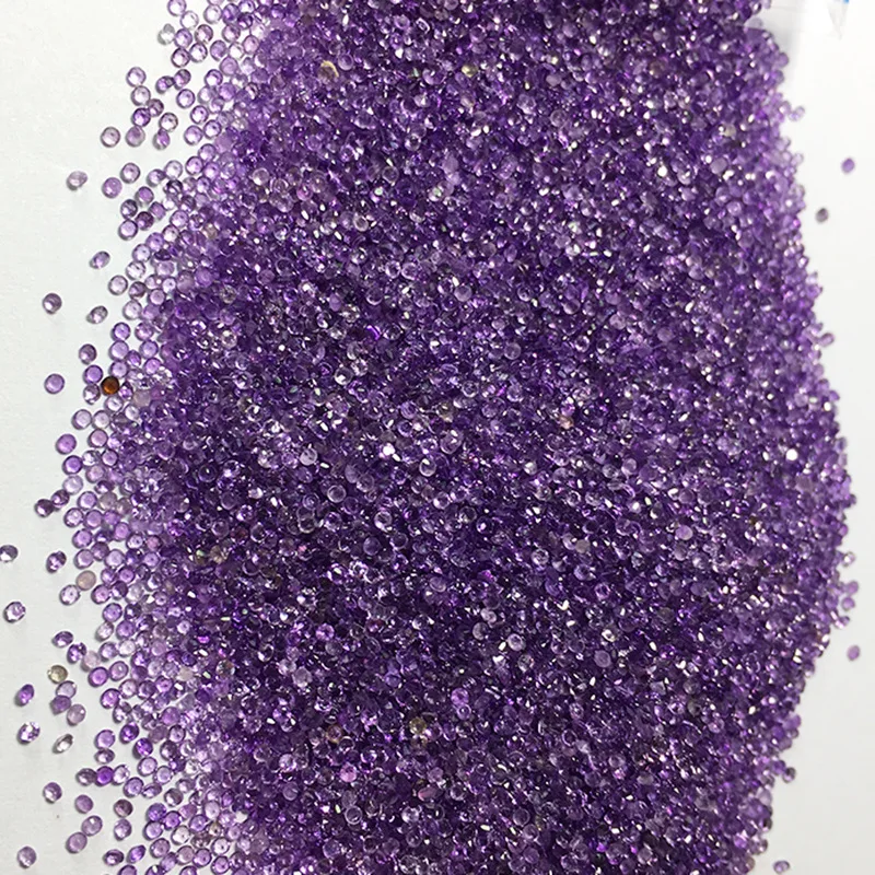 مصنع الجملة 100% حقيقية الطبيعية التعميم جمشت الأحجار الكريمة أحجار كريمة مفكوكة لتقوم بها بنفسك المواد للمجوهرات