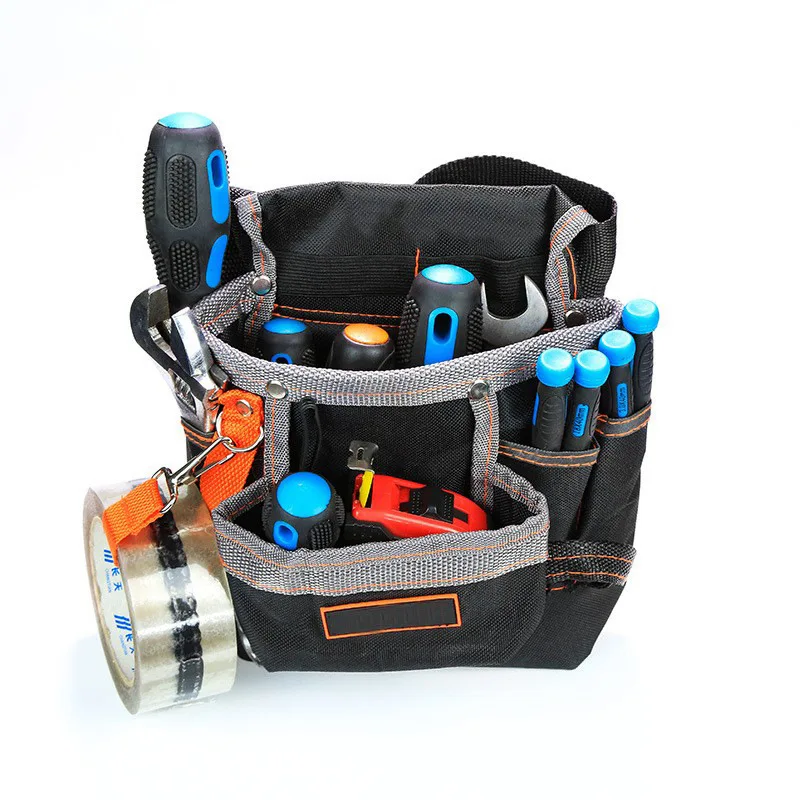 Tool Bag Belt Waist Bag Pouch Waist Pocket Outdoor Work Hand Tools Hardware Storage Electrician Gardening Tool