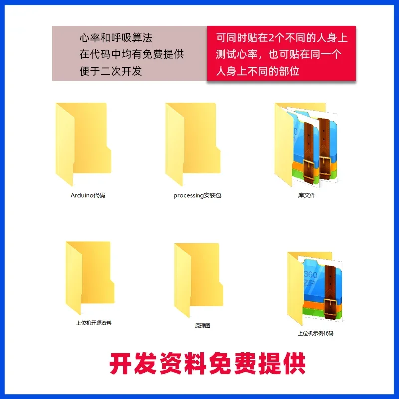 ADS1293 Digital ECG ECG Module Physiological Signal ECG Monitoring 3-channel 24-bit Analog Front End