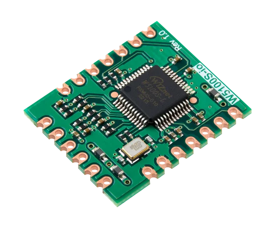 WIZnet HK Ethernet Module W5100S Io SPI Ethernet Module Anti Interference Design Compact