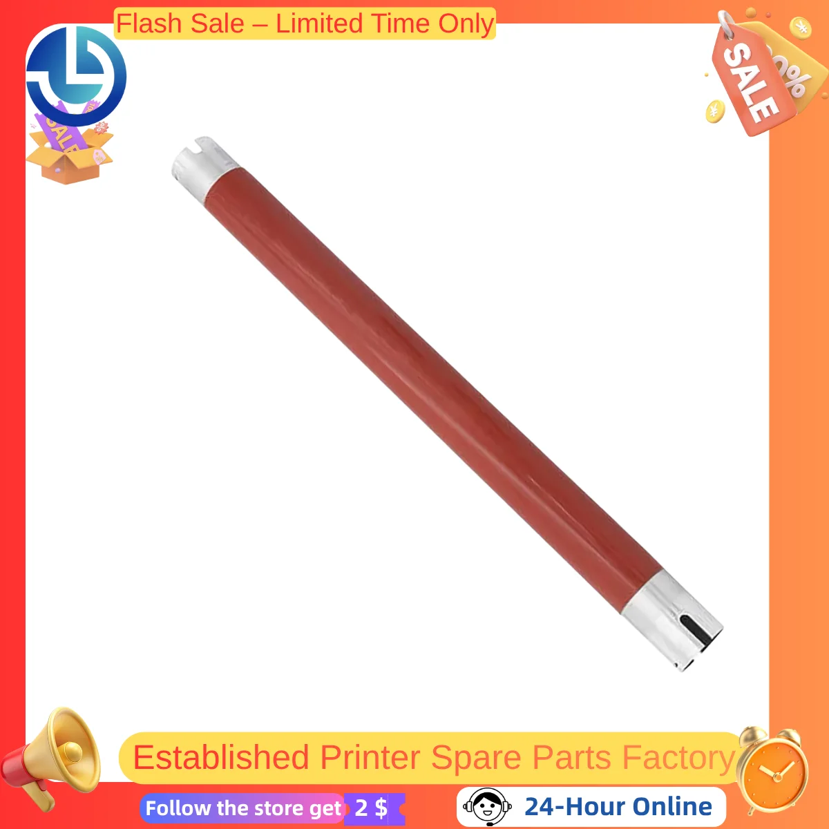 

Upper Fuser Roller 126K40050: Suitable for Apeos C8180, C7580, C6580