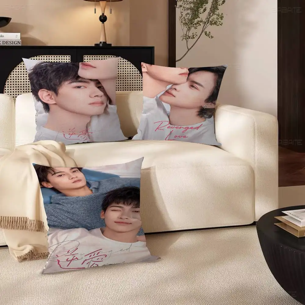 

R-Revenged Love Cushion Cover Pillowcase Upholstery Sofa Throw Pillow Home Decor Pillowcas