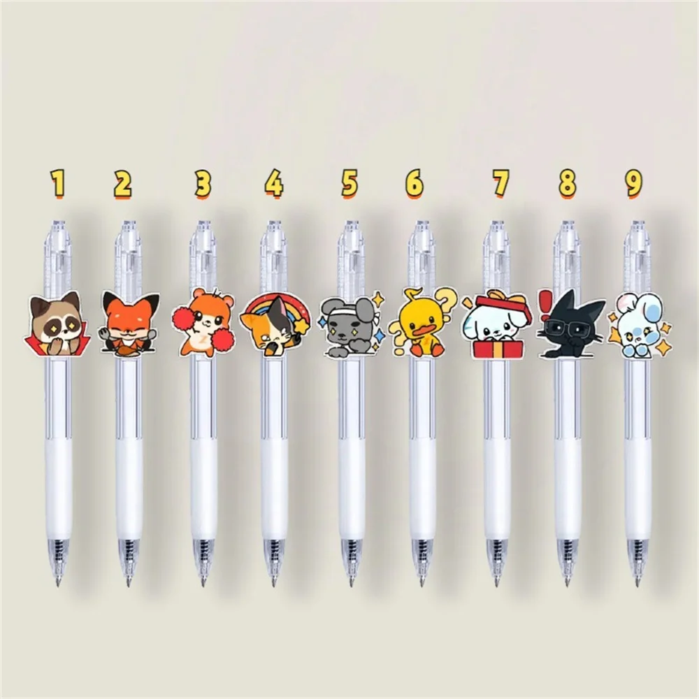 

Kpop ZEROBASEONE ZB1 Neutralizer Pen Albums Cartoon school Work Stationery ZHANGHAO SUNG HAN BIN RICKY Signature Pen Fans Gift