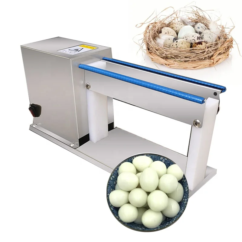 2024 New Style for Restaurant Catering Automatic Electric Quail Egg Peeling Sheller Peeler Shelling Machine
