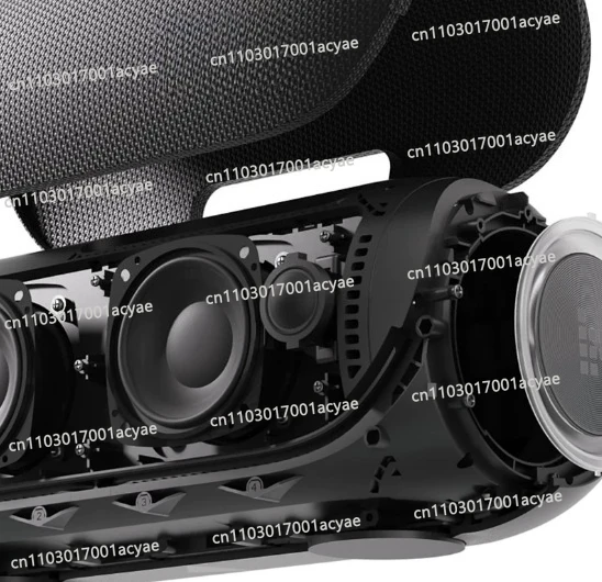 Portable bluetooth speaker - 60w high-volume, perfect for square dancing, with 3d surround sound