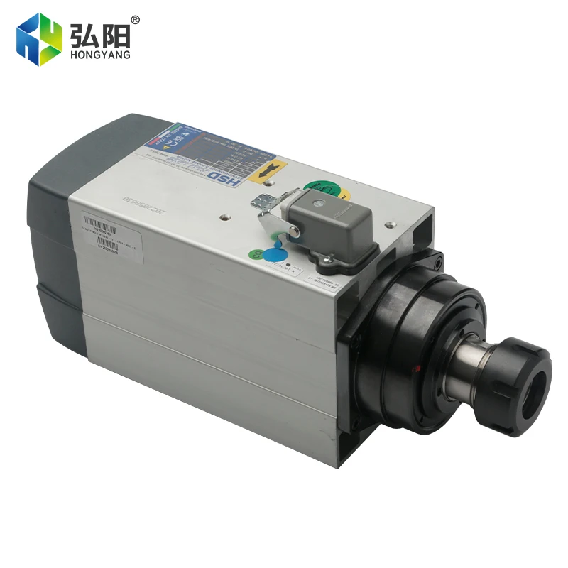 Air-cooled spindle motor HSD 4.5KW MT-1090-100 ER32 chuck 18000RPM 220V/380V 300Hz Suitable for numerical control milling machin