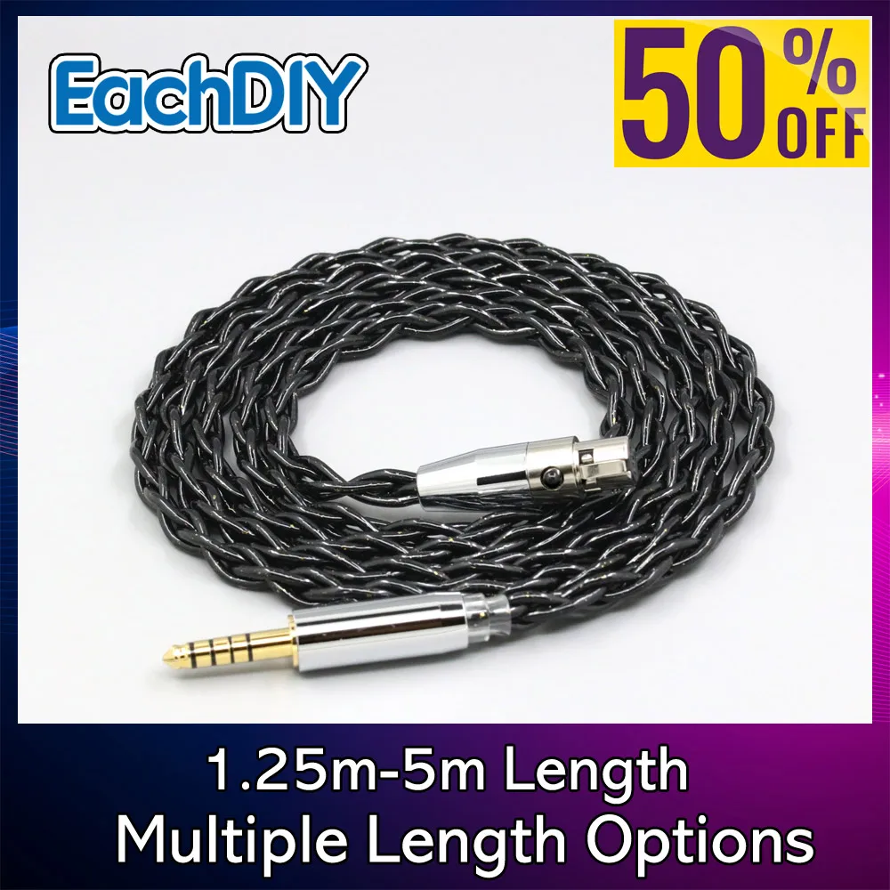 99 % reines Silber, Palladium-Graphen, schwimmendes Gold-Kopfhörerkabel für AKG Q701 K702 K271 K272 K240 K141 K712 K181 K267 K712 8346