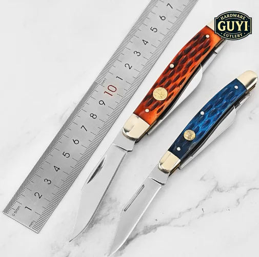 Professional Grafting Knife – 3Cr13 Stainless Steel Blade with Ox Bone Handle, Ideal for Fruit Tree Budding, Bonsai Pruning,