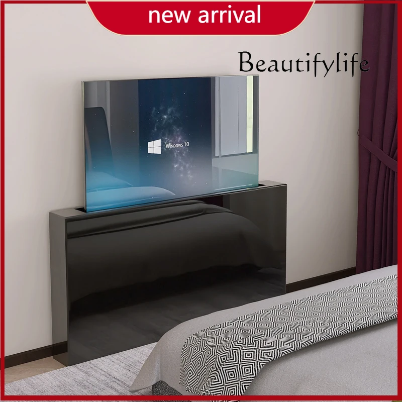 BJ Modern Simple And Advanced Sense Of Home Push-pull Automatic Intelligent Remote Control Lifting Hidden TV Invisible Cabinet