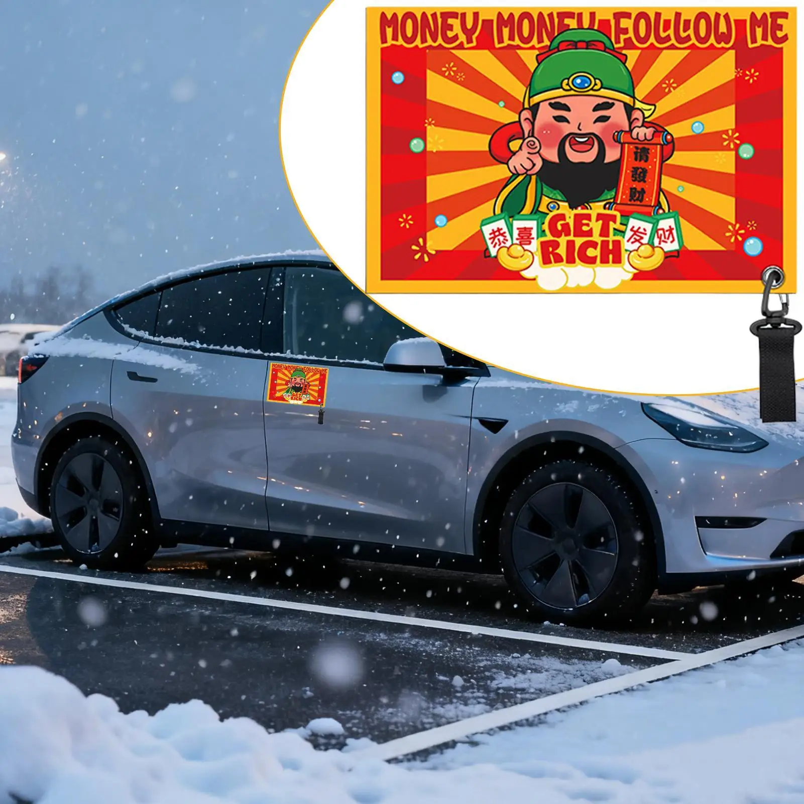 

Car Door Handle Cover Reusable Snow Proof Shield Car Door Handles Freezing Guard For Winter Outdoor Parking Truck SUV Sedan