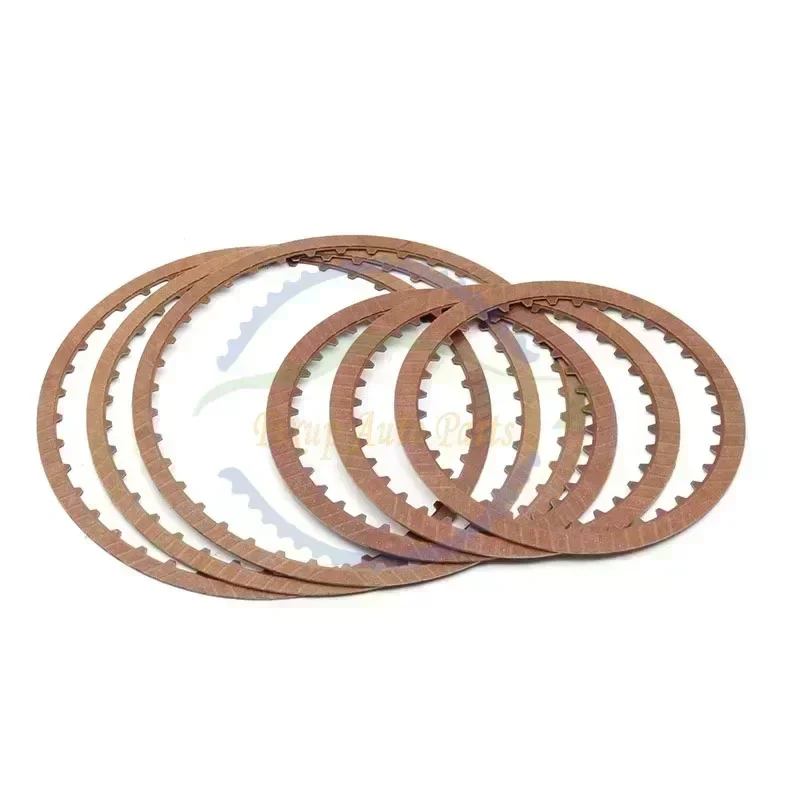 RE0F10A JF011E CVT مجموعة احتكاك ناقل الحركة مخلب ألواح الصلب لنيسان ميتسوبيشي جيب رينو بيجو علبة التروس لوحات القرص