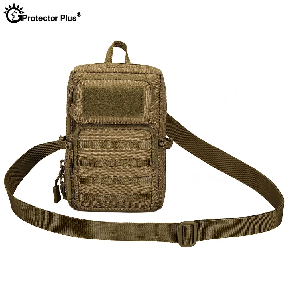 Riñonera táctica MOLLE de nylon ripstop para smartphone - imagen 4
