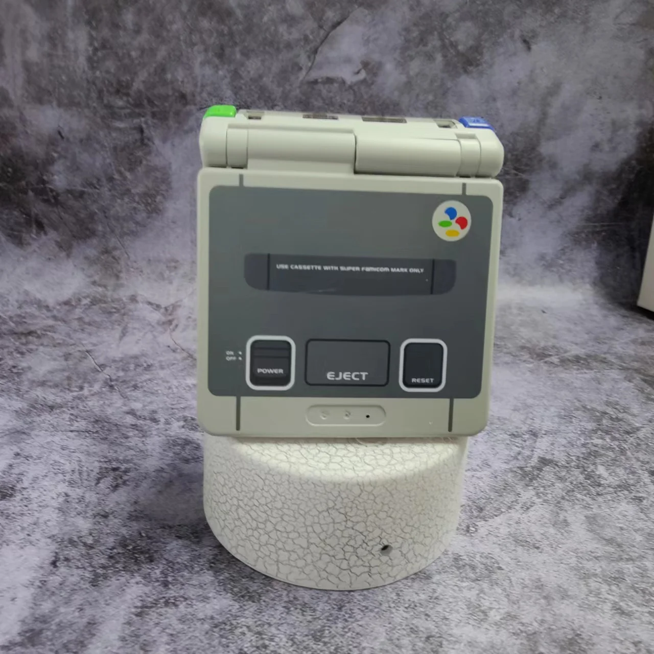 คอนโซลเกมมือถือแบบมีไฟด้านหลังสำหรับ nintend gameboy GBA SP เมนบอร์ดคอนโซล Ags001 IPS