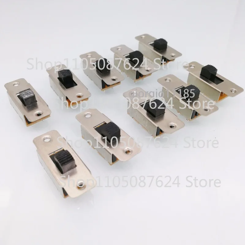 VV  10pcs SS-23F19G5 6 Pin DPST ON-ON Solder Pin AC Slide Switch