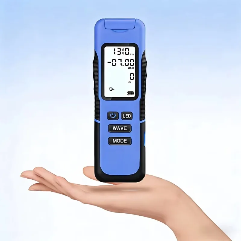 

Mini Stabilized Fiber Optic Light Source W2S Dual Wavelength 1310/1550nm Adjustable Output SC Type-C Rechargeable FTTx