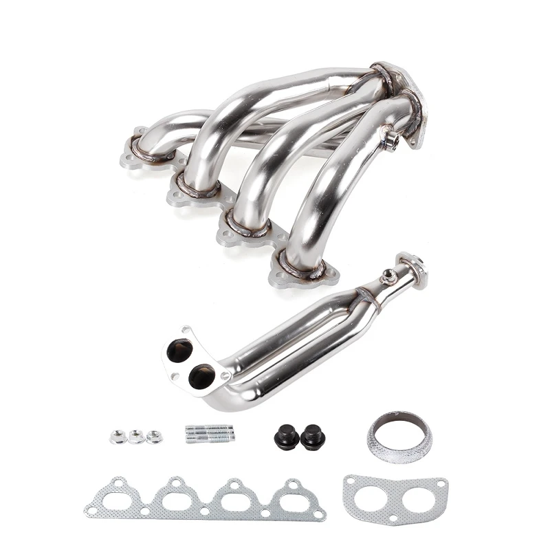 Special stainless steel exhaust manifold for modified cars, suitable for exhaust pipes from 88 to 2000