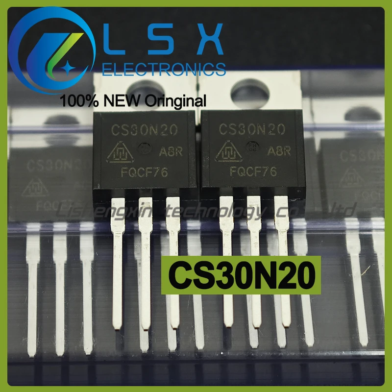 

10pcs CS30N20 CS30N20A8R TO-220 30A 200V New and Original