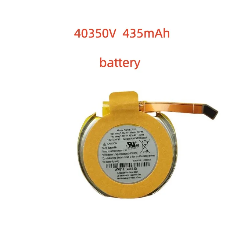 

40350V round cell, 435mAh, suitable for smart watches and other digital devices; 3.85V special-shaped polymer lithium battery. 5