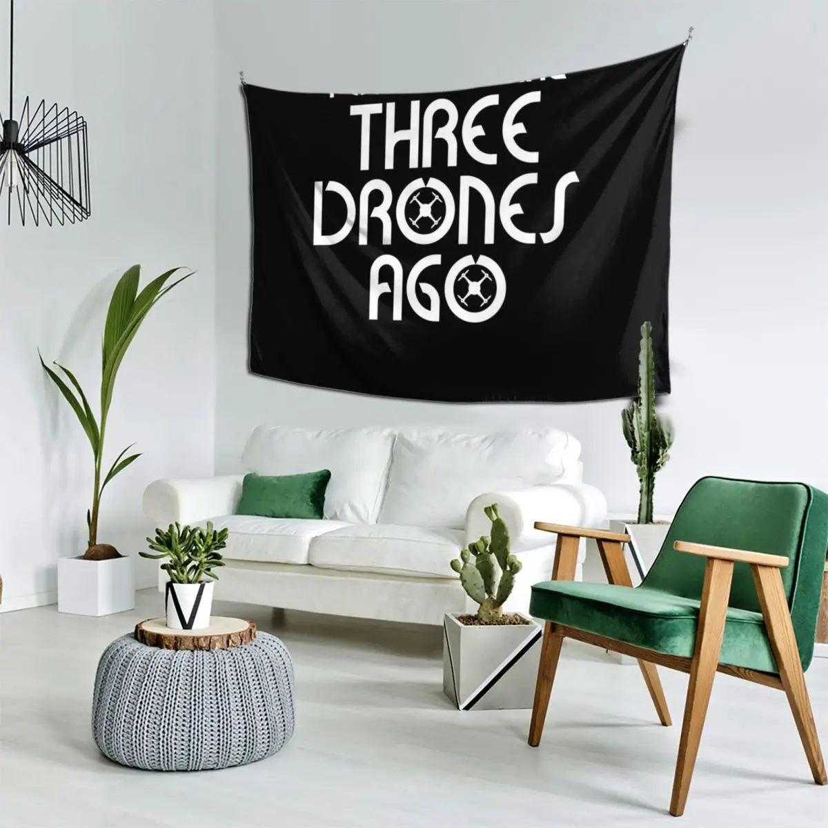Drone saying Funny Tapestry Wall Decorations Wall Mural Tapestry
