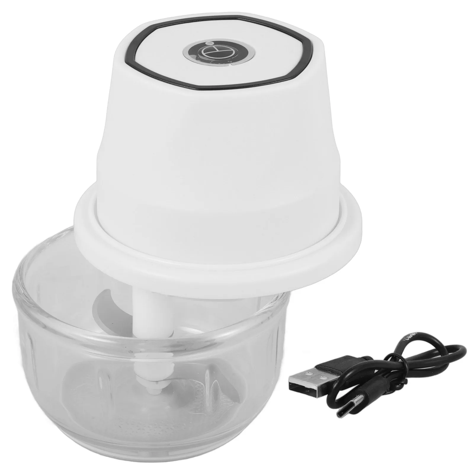 

Electric Garlic Blender Vegetable Chopper Grinder Mini Tool Smasher Mincer Glass Handheld
