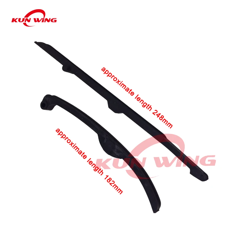Cam Timing Chain Tensioner Regulator Guide Plate Set for Haojue Suzuki AN125 AN 125 HS125T QS150T Engine Spare Parts