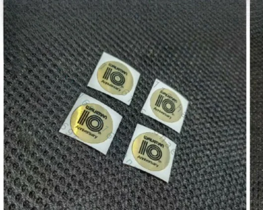 DIY 10th Anniversary Housing Sticker For Sony WM-150 F550C Cassette Walkman Restoration Parts